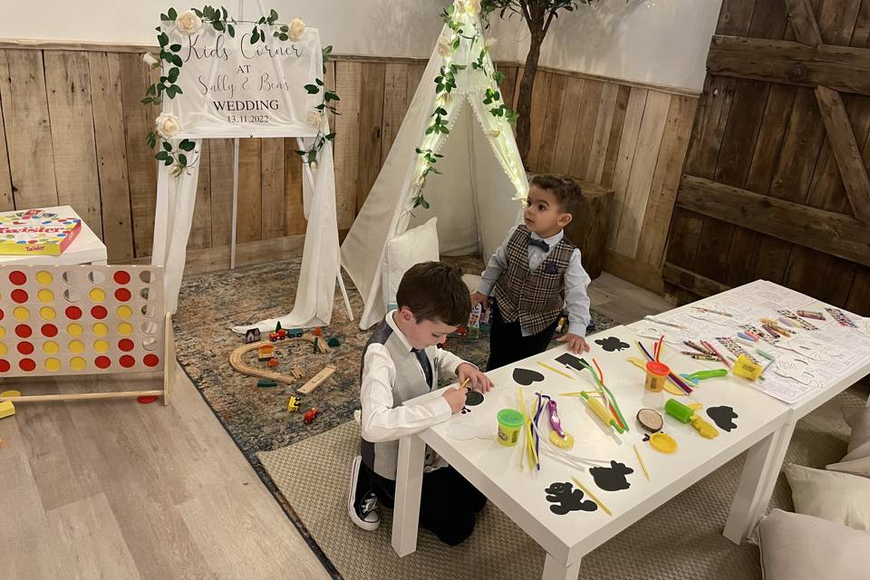 Baby parking professionale per matrimoni